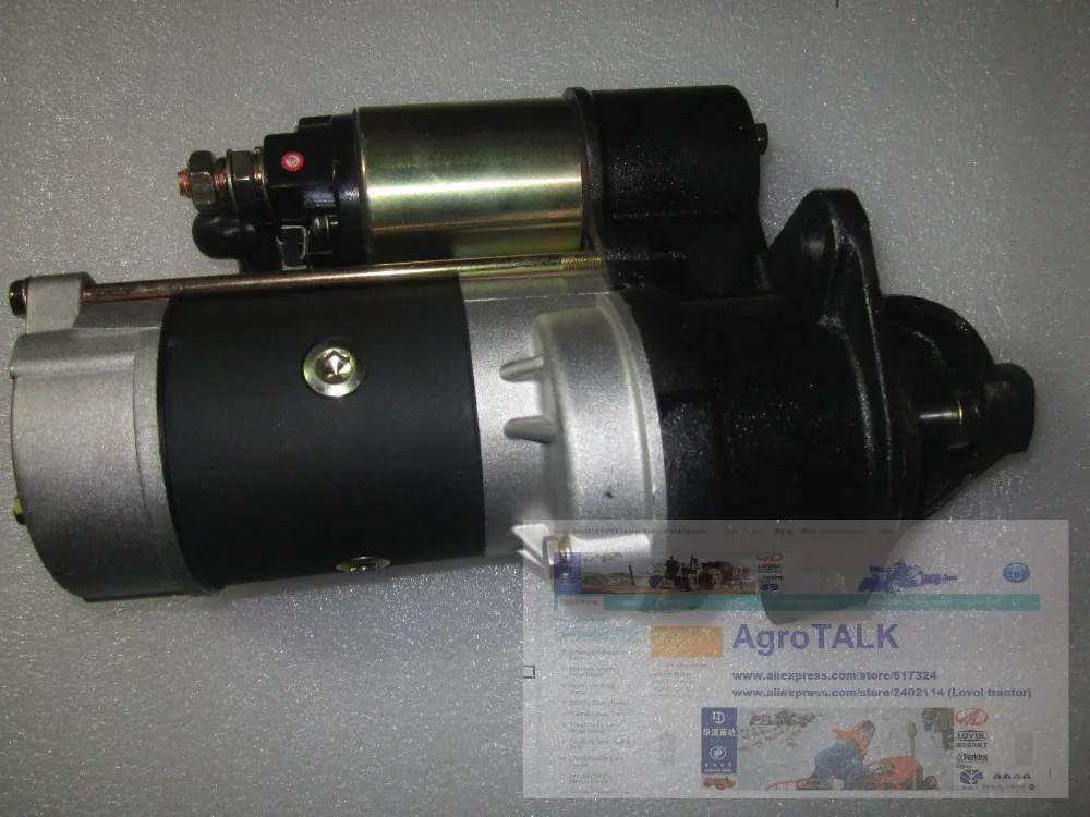 

Shandong Weituo TY184 TY254 tractor parts, the starter motor QD1315D