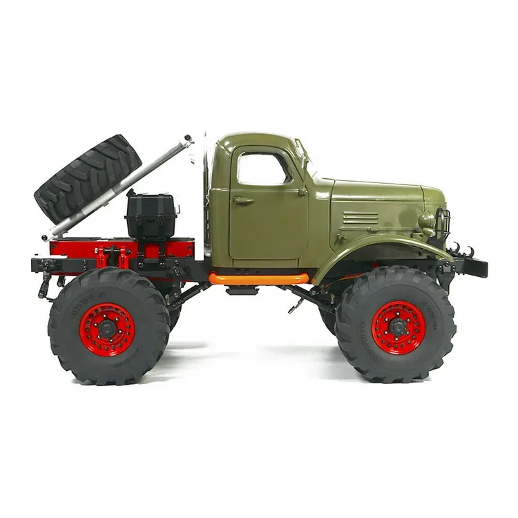 Kingkong RC 1/12th Q157 грязевой Монстр 4x4 советский грузовик с металлическим шасси набор CAT