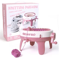 hand woven wool machine childrens toys hand knitting machine colorful weaving loom children educational toy knitting tools