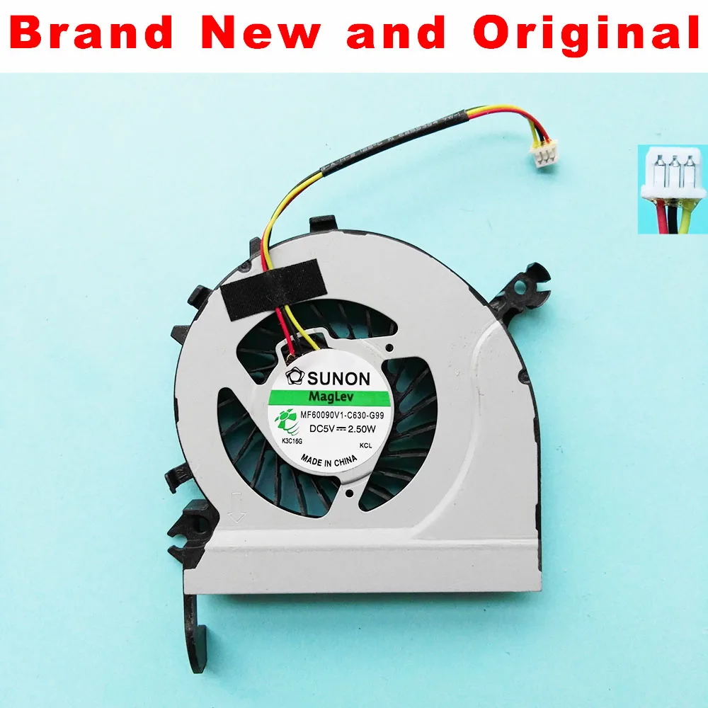 Новый оригинальный вентилятор процессора для Toshiba C40 A AT19W1 AT27W1 AD05B1 C45 охлаждающий