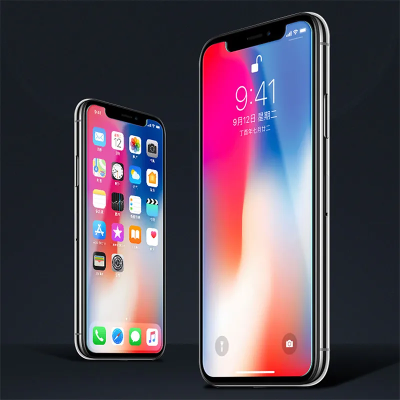 3D углеродное закаленное стекло для iphone 6 S s 7 8 Plus Защитное экрана 8X10|Защитные