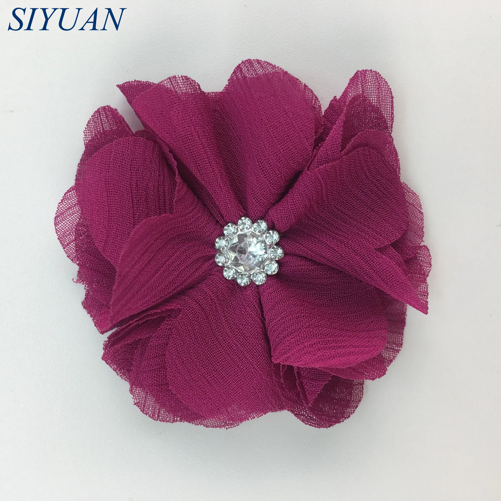 120 шт. головные уборы из шифона с пластиковыми пуговицами