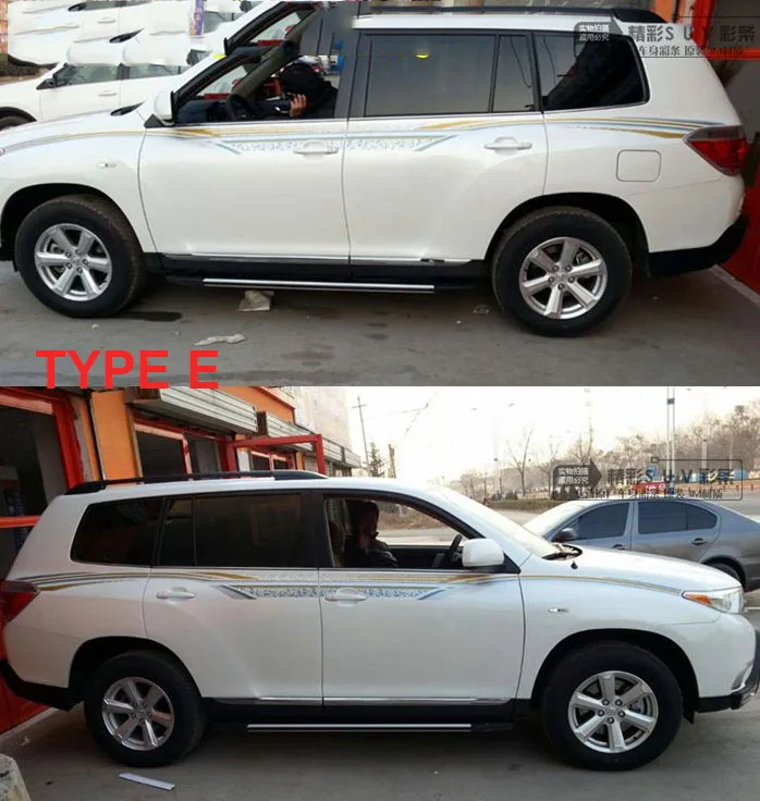 Luhuezu 5 типов 3M наклейка на кузов автомобиля для Toyota Highlander Kluger аксессуары 2009 2010 2011