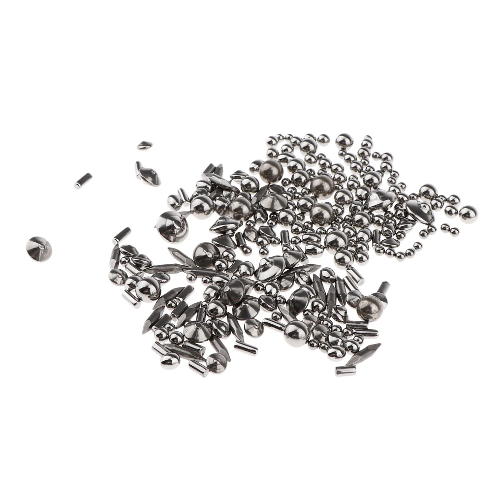 

1BL/450g Assorted Stainless Steel Beads Tumbling Media Shot For Polishing
