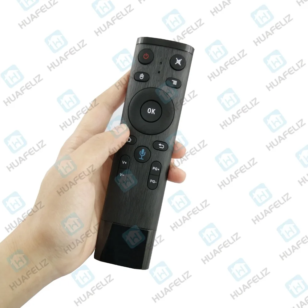 Пульт ДУ Q5 Air Mouse с голосовым управлением и гироскопом 2 4 ГГц | Электроника