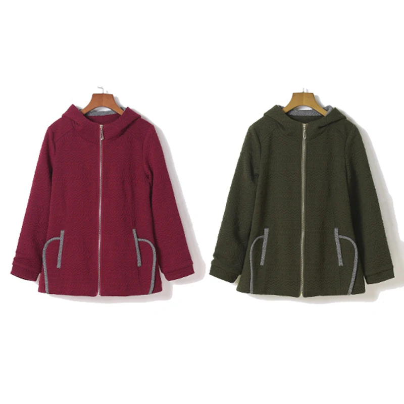 2017 Демисезонный среднего возраста Женская одежда большой Размеры Свободные