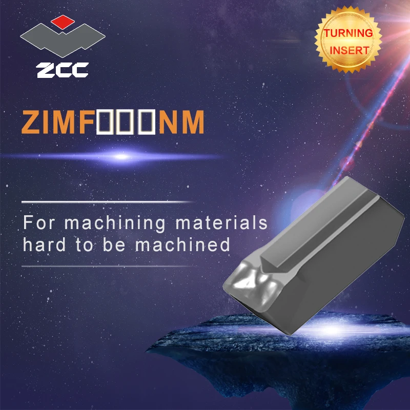 

CNC tools lathe inserts 10pcs/lot ZIMF304N-NM ZIMF406N-NM ZIMF506N-NM coated cemented single-edge grooving and turning inserts