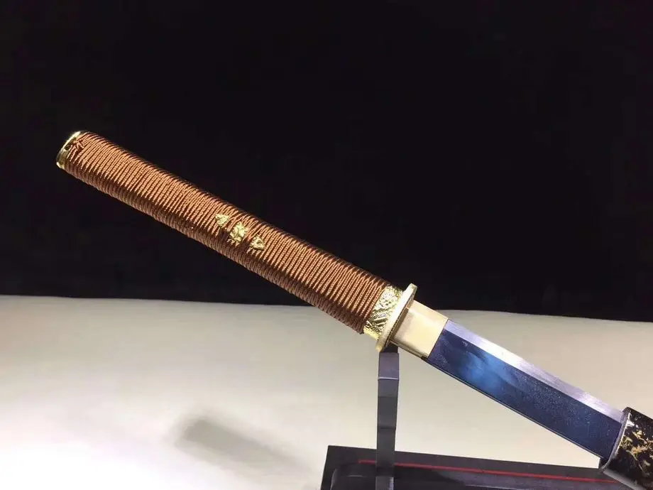 Handmade Chinese Wushu Sword KungFu Tang Jian Sharp High Manganese Steel Blade Full Can Be Cut Bamboo |