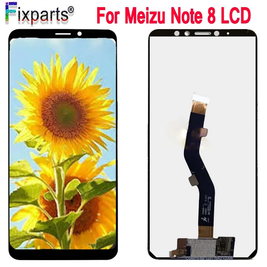Оригинальный ЖК дисплей с сенсорным экраном для Meizu Note 8 6 0 дюйма протестированный