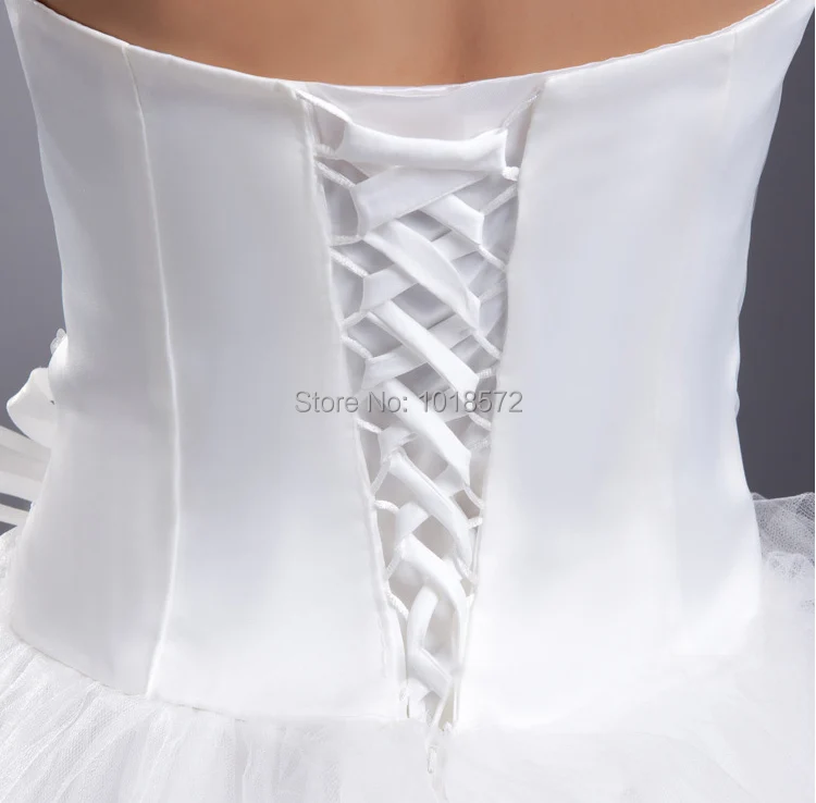 

New Wedding Dresses White/Ivory 2017 Hot Sale Princess Bridal Gown Floor Length Ball Gown Elegant Sweetheart Vestidos De Novia