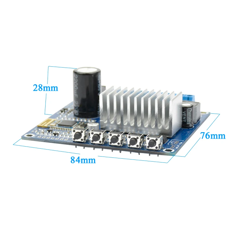 Aiyima TPA3116D2 Bluetooth двухканальный питания цифровой Усилители домашние доска Аудио