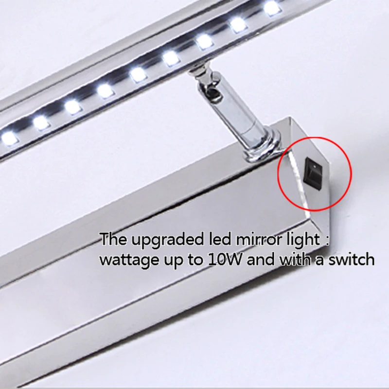7 Вт LED Ванная комната макияж Настенные светильники Кабинета зеркало изображения
