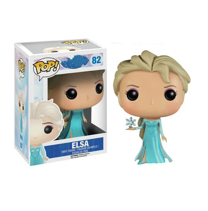 Funko Pop аниме Принцесса прекрасная Эльза Алиса платье Золушки коллекция моделей pvc