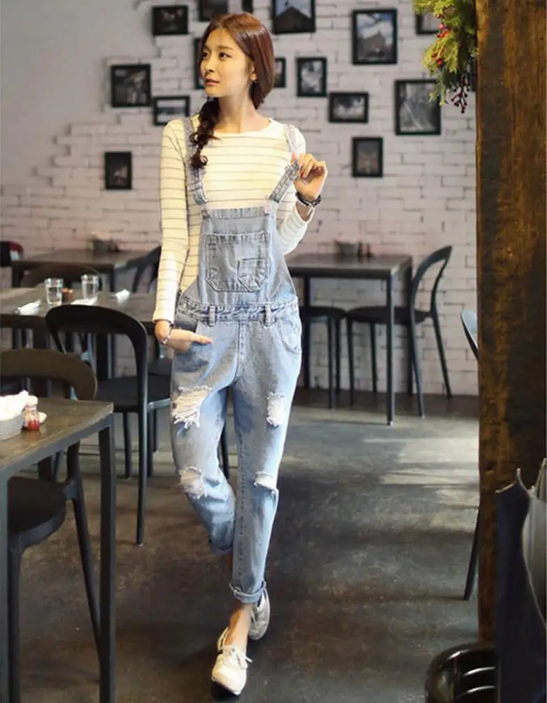 women jumpsuit 2014 autumn jeans 