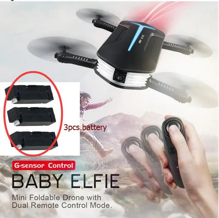 Хит! Партия из 3 предметов! JJRC H37Mini H37 Mini Baby ELFIE Дрон с Wi Fi FPV HD камерой складной g