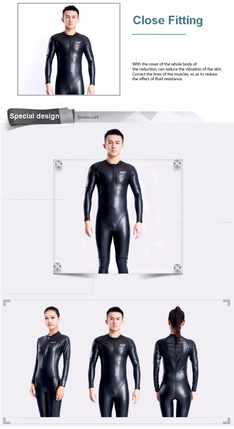 Fanceey 556 Pu бархатный цельный парный купальник из неопрена, Женский гидрокостюм для подводного плавания для мужчин, теплый цельный купальник