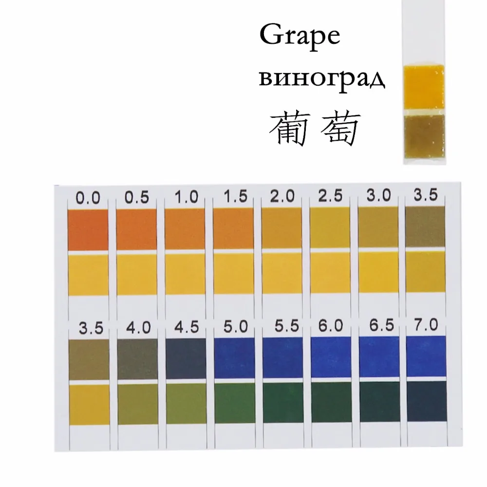 Тест полоски Litmus pH универсальное применение (pH 0 7) для бытовой питьевой воды