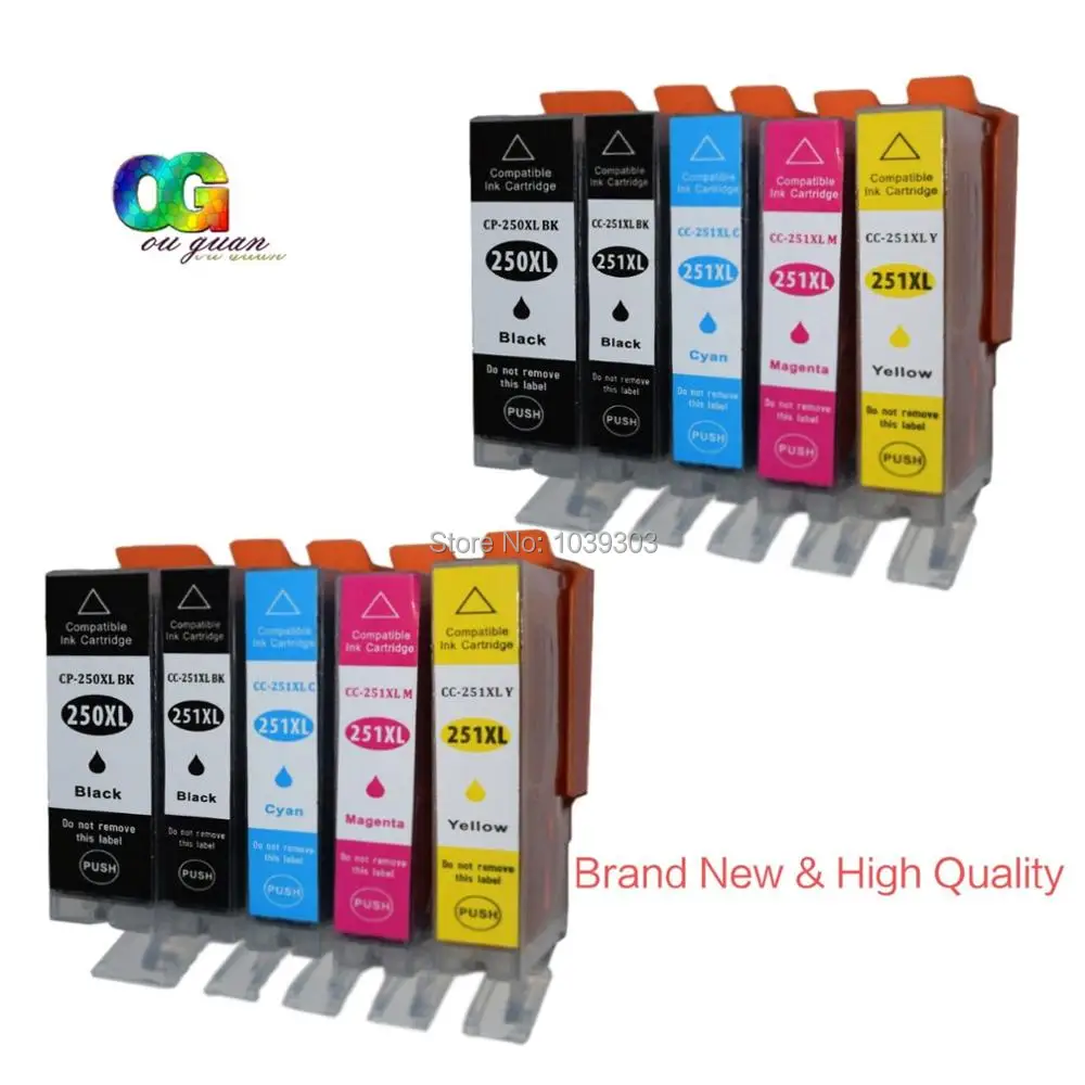 Картридж с чернилами 10pk ручная работа Совместимость Canon Pixma MG5620 MG5520 MG6620 MX922|ink