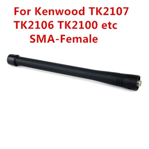 2 шт./лот VHF 136 174 МГц антенна SMA мама для Kenwood TK2107 TK2106 TK2100 радио черный| |