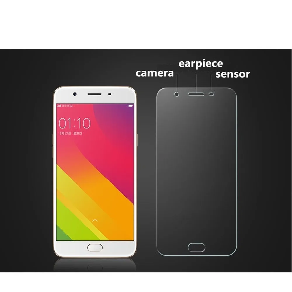 Защитное стекло для экрана закаленное 2.5D HD OPPO R5 R7 R9 Plus R7S A11 JY03 A31 A33 OEN7 A35 F1|Защитные