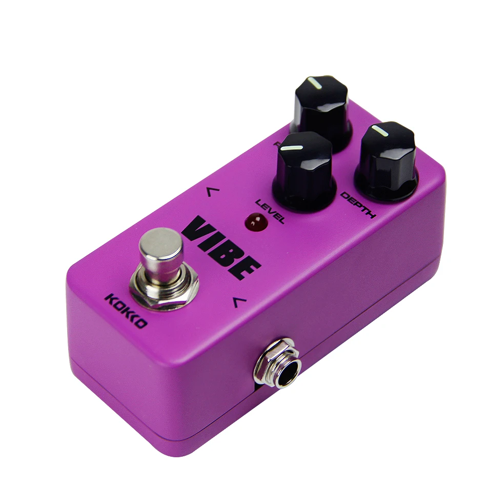 Kokko Flanger FUV2 Mini Vibe педаль для гитары с эффектом портативный аналоговый поворотный
