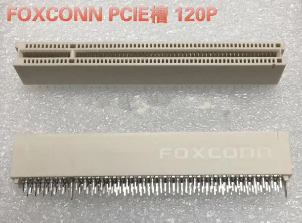 Foxconn PCI E 120PIN разъем гнезда 120 pin pcie Разъем|Компьютерные кабели и разъемы| |