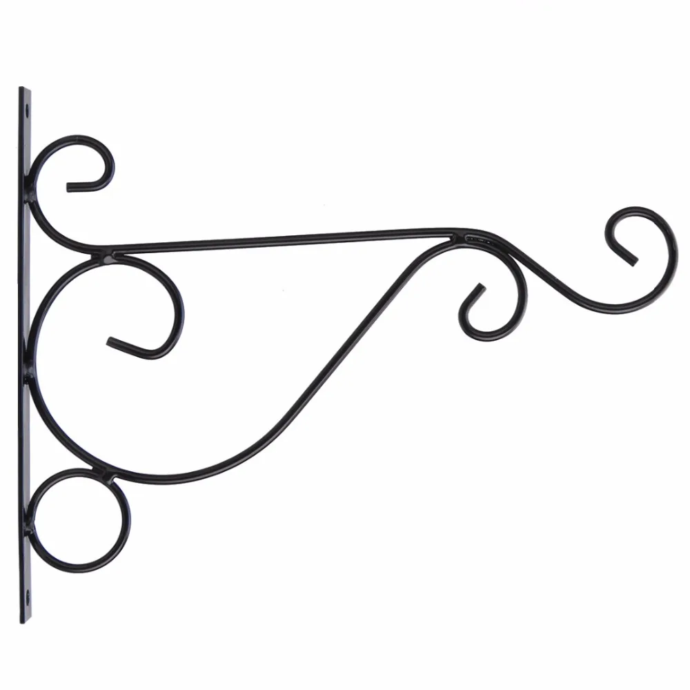 Mayitr Iron Plant Hanger Bracket Wall Plants Hanging Hook Garden Flower Pot Balcony Decoration Accessory | Дом и сад