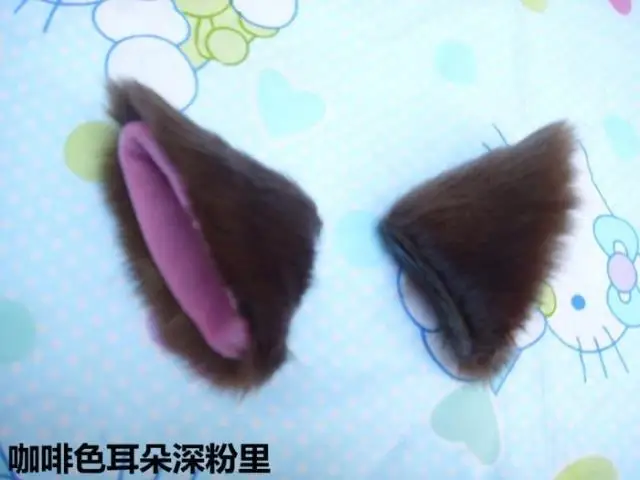 

Hot Sweet Fashion Cosplay Party Anime Cosplay Costume Cat Fox Ears Long Fur Hair Clip Newest Costumes Headwear