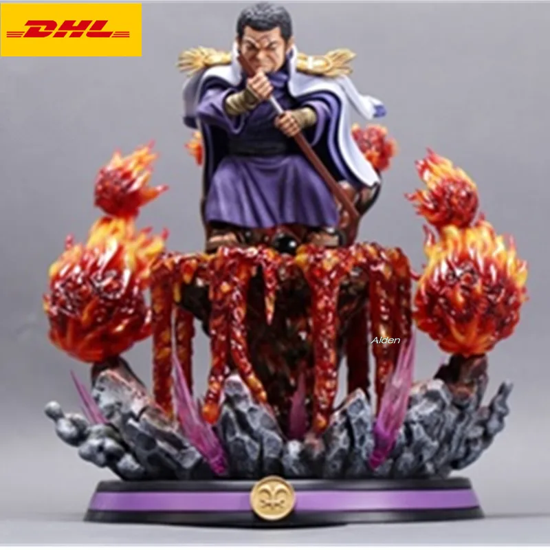 

15" ONE PIECE Navy Headquarters Senior General Statue Issho Bust Full-Length Portrait GK Action Figure Model Toy BOX 37 CM Z454