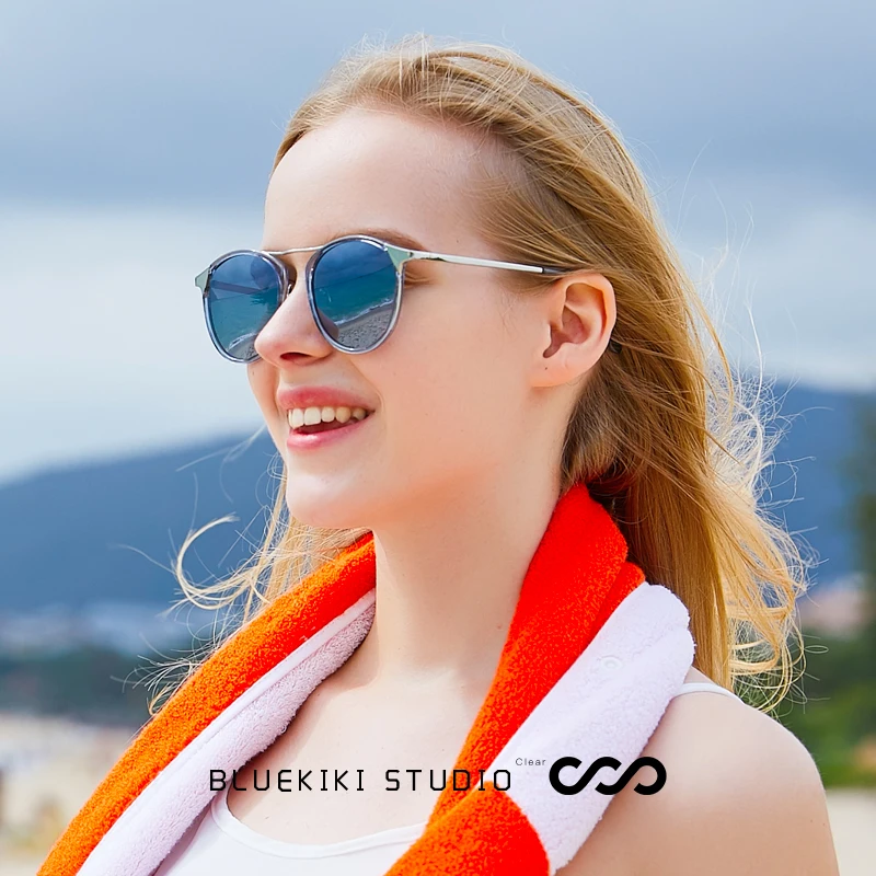 KIKI 2019 новые женские поляризованные металлические солнцезащитные очки бренд