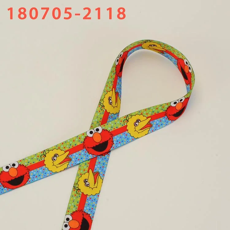 Двойной Печатный полиестовый Подгонянный ремешок 100 ярдов мультфильм Улица