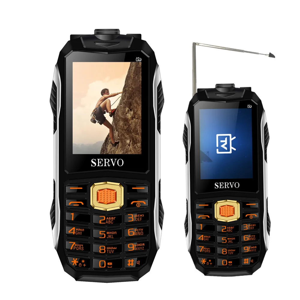 SERVO MAX 2 4 &quotТри sim карты ТВ мобильные телефоны голос изменение лазерный фонарик