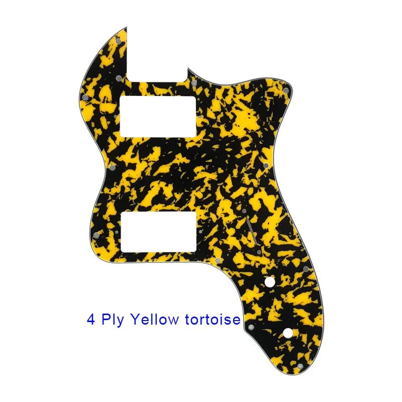Pleroo гитарные части накладки для Fender Классическая серия '72 Telecaster Tele Thinline гитара с PAF хамбакер Замена