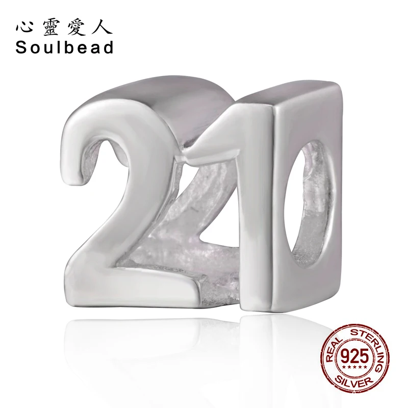 Браслет Pandora SS2947 европейские вехи на день рождения серебряные бусины 925