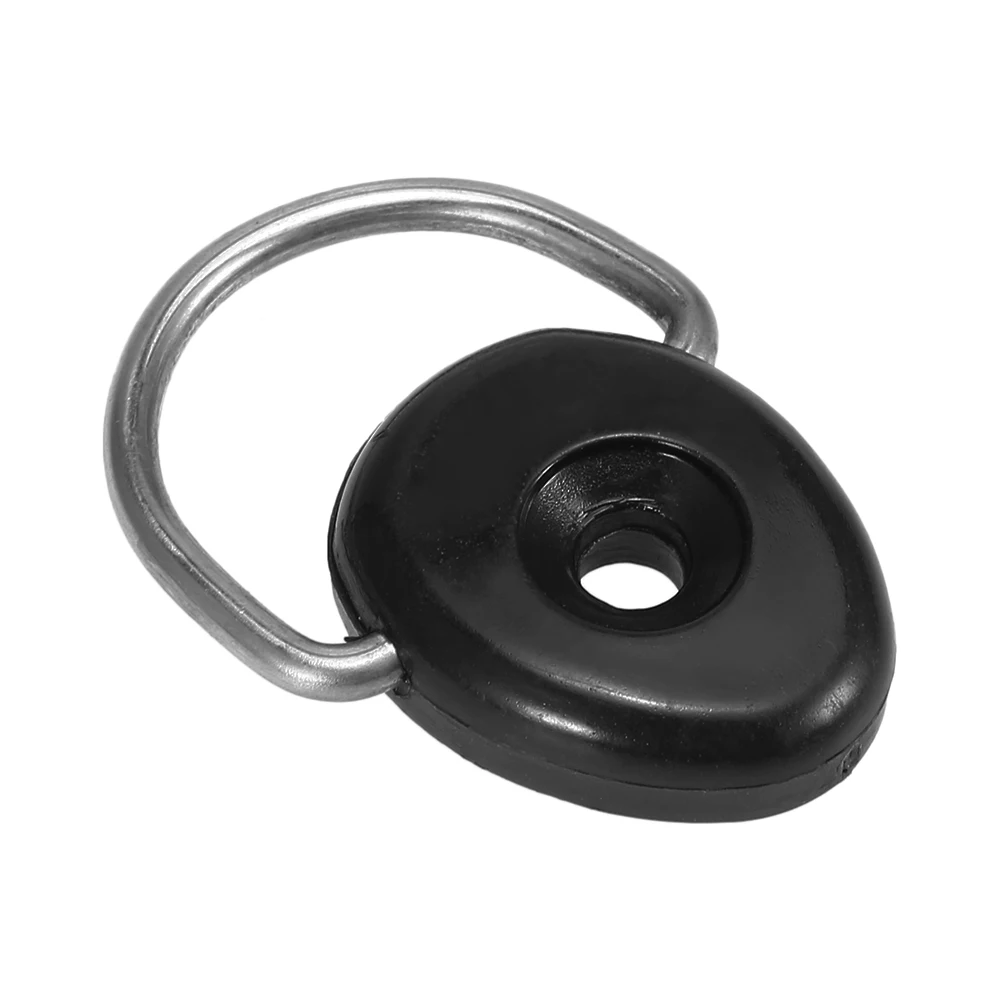 

10pcs Buckle Fishing Rowing Boat Kayak D Rings with Screw Kit Kayak Deck Loop Mounting Tie Down Kit Canoe Rigging Hardware
