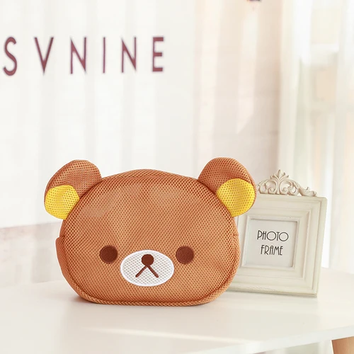 Слоновая кость Медведь Даффи стеллалу hello kitty моя мелодия Cinnamoroll Luna Cat Rilakkuma ЦУМ Микки, Дональд Дак косметический мешок моющийся мешок для хранения - Цвет: Слоновая кость