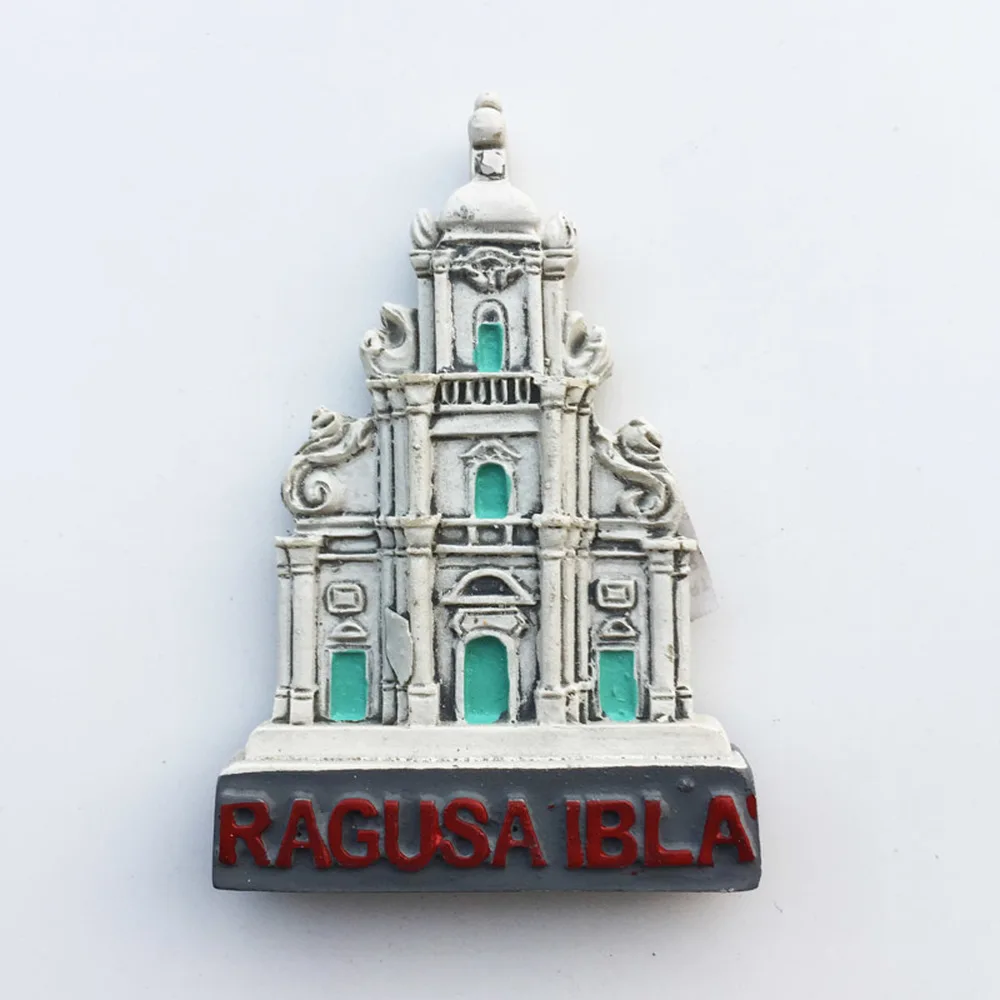 BABELEMI 1 шт. Ragusa Ibra Сицилия Италия магнит на холодильник церковь ди Сан-джузепе
