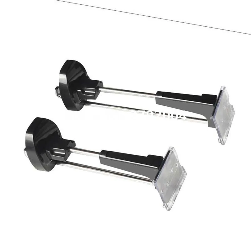 50 шт. черный 150 мм дисплей крючки двойной линии стали Pegboard крюк для супермаркета