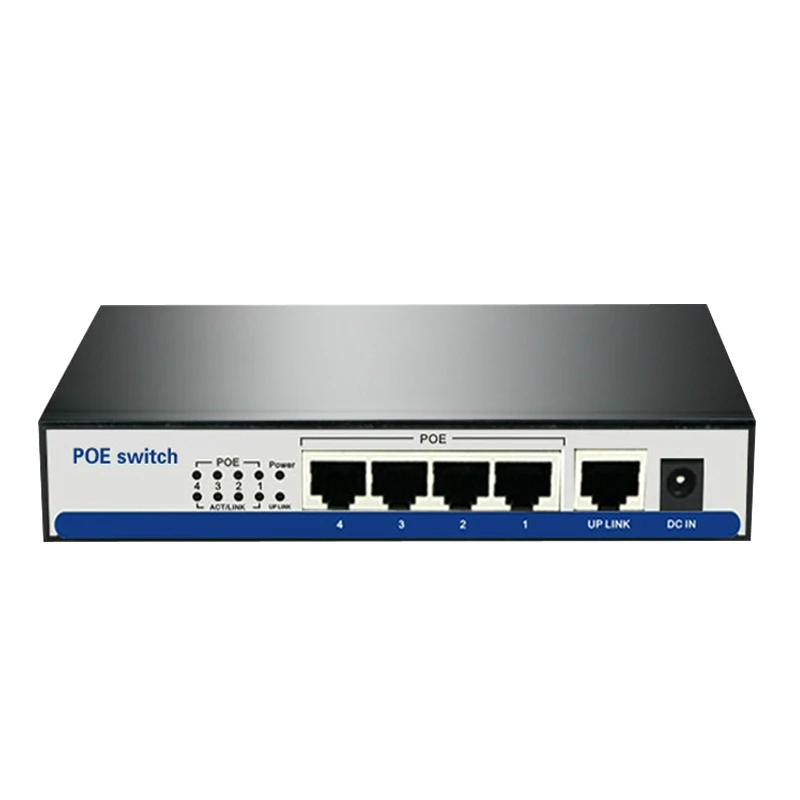 Poe коммутатор rj45 10/100 Мбит/с 15 5 Вт 4 порта|Сетевые коммутаторы| |