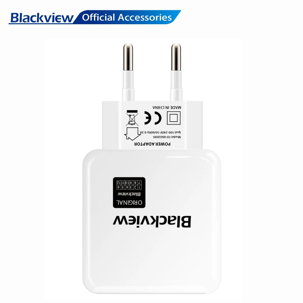 Оригинальный адаптер Blackview для путешествий быстрое зарядное устройство P10000Pro 5V