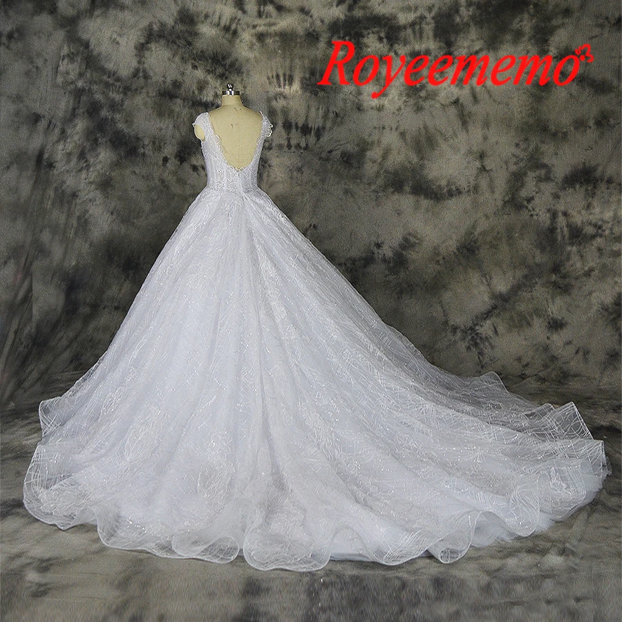 Блестящее кружевное свадебное платье Vestido de Noiva специальный кружевной свадебный