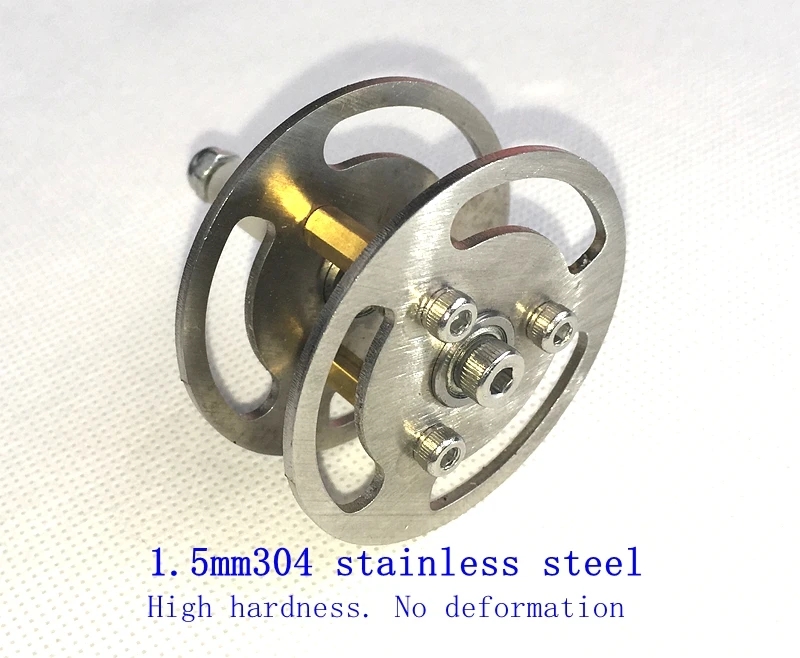 304 нержавеющая сталь цельнометаллическое колесо подшипника/каток для переноски