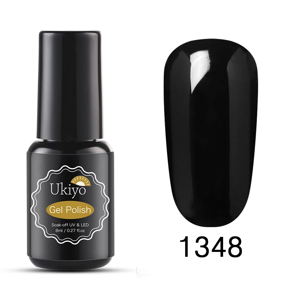Black Base 1348 Ukiyo 8 мл Магнитный "хамелеон" кошачий глаз УФ-Гель-лак замочить от длительного действия УФ-Гель-лак для ногтей 3D Магнитный маникюрный лак для ногтей - Цвет: Black Base 1348