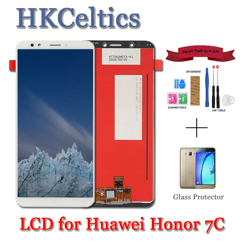 5 7 дюймовый экран дисплея для Huawei Honor 7C aum L41 Aum ЖК дисплей сенсорный дигитайзер