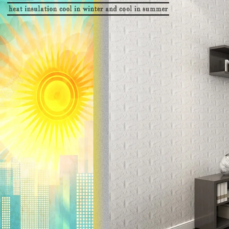 3D обои из пенополиэтилена 60X60X0 8 см|wall sticker|wall sticker vintagewall decor |