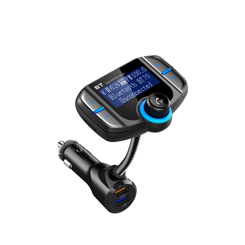 100% Новый беспроводной автомобильный Bluetooth fm передатчик MP3 радио адаптер комплект