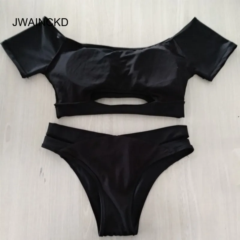 JWAINCKD 2018 новый сексуальный комплект бикини с низкой талией купальник женский