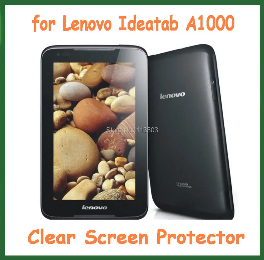 5 шт. прозрачная защитная пленка для Lenovo IdeaTab A1000 планшетный ПК без розничной