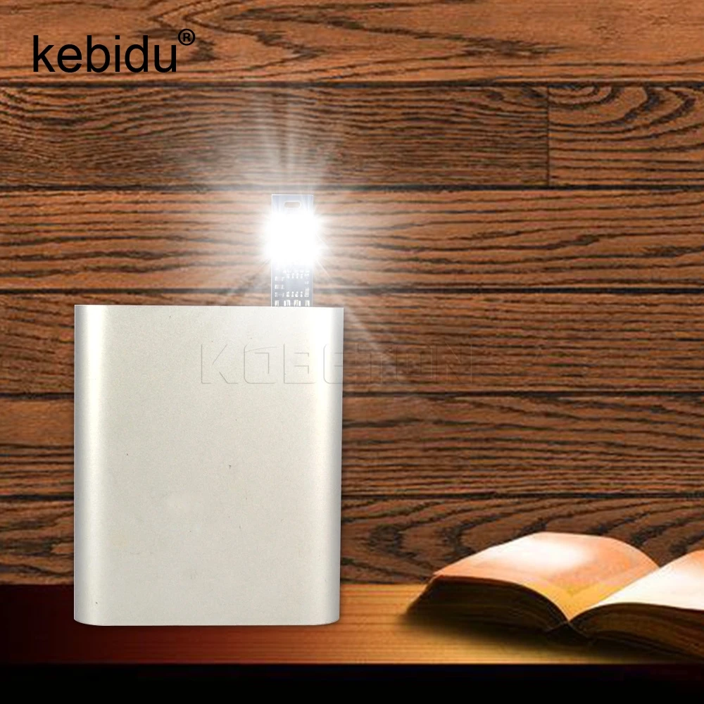 Kebidu портативный мини шесть USB Светодиодная лампа освещение Ночная внешний