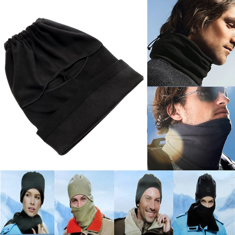 

Fleece Mask Motorcycle Face Mask Windproof Hat Full Face Cover Cap for Skiing Riding Cycling Balaclava Winter Keep Warm